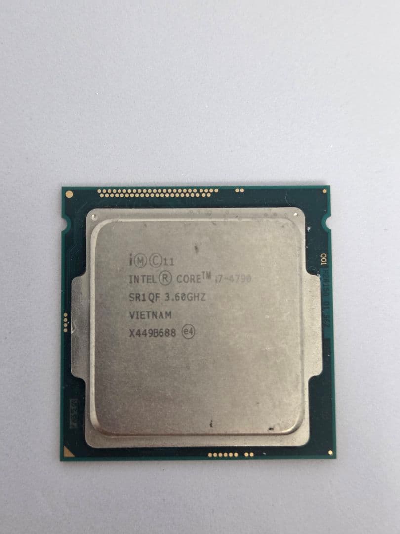 i7-4790 や Xeon E-2124M などジャンクCPUメモリ詰め合わせ