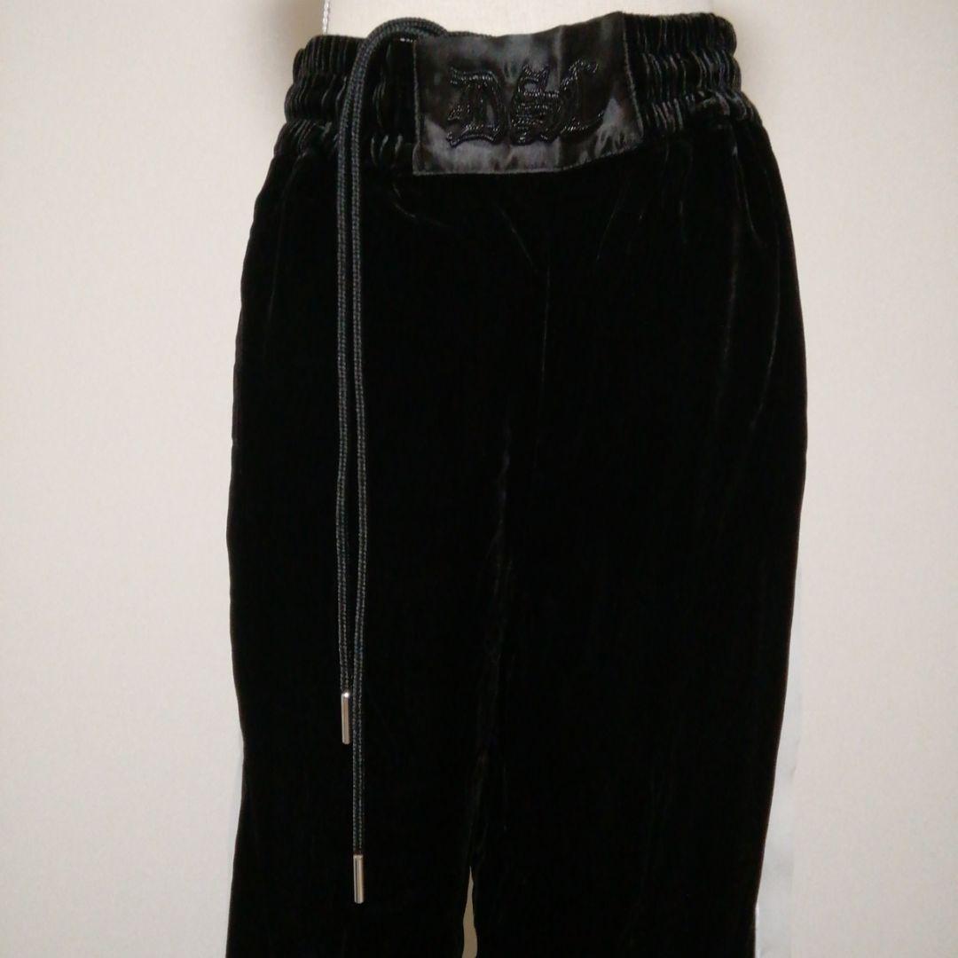 カ*オ様 定価4.6万円 DIESEL サイドスリットパンツ ベルベット シース