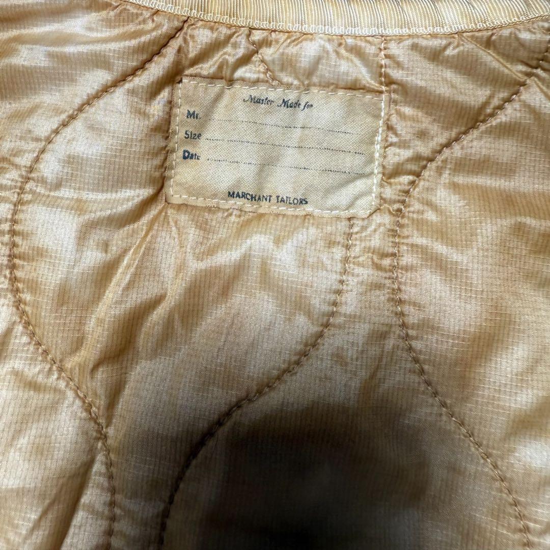 KAPITAL - ナイロンキルティング ムラ染め ライニングクロップドボレロ