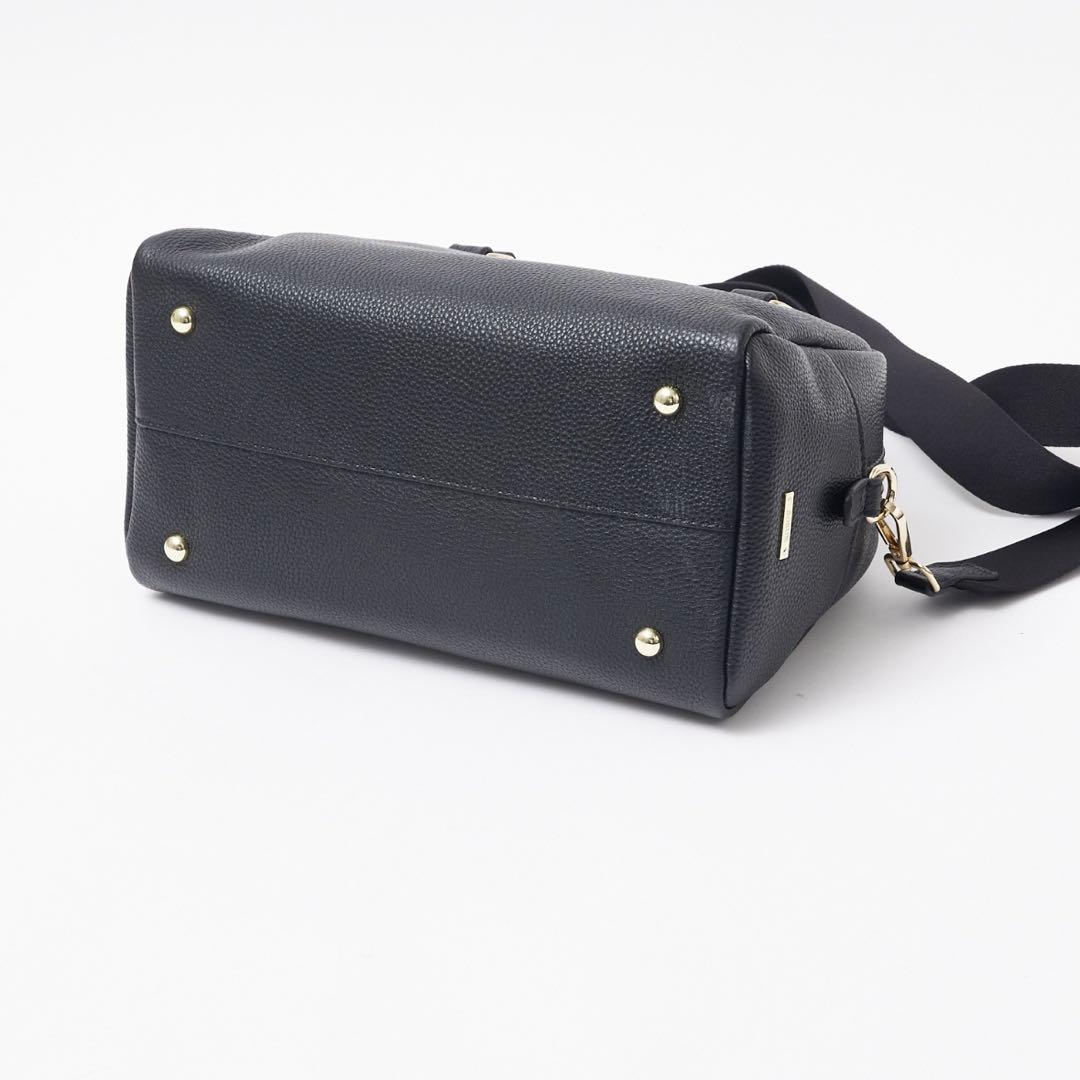 【新品未使用】ABAHOUSE SOEUR レザーボストンバッグ　ブラウン