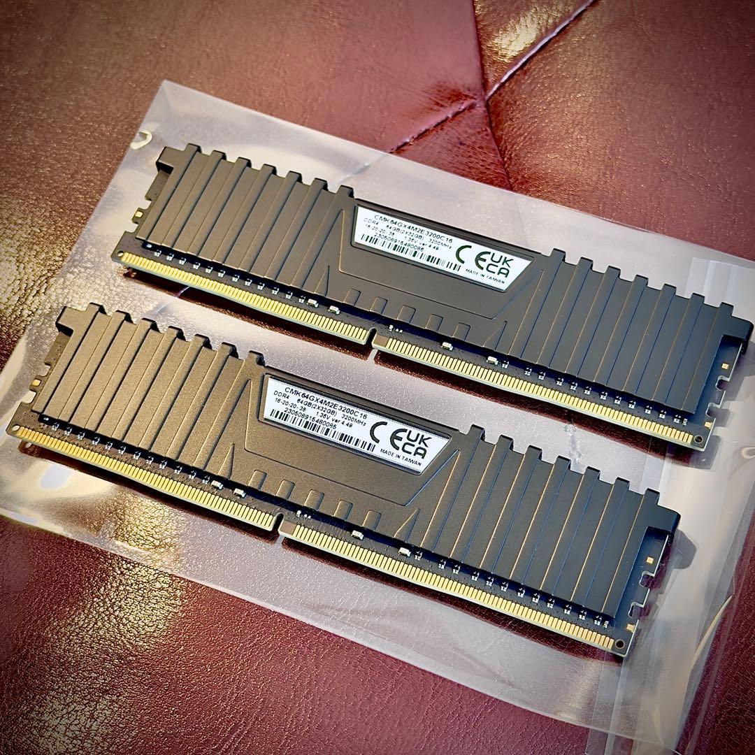 メモリー CORSAIR DDR4-3200 CL16 64GB LPX