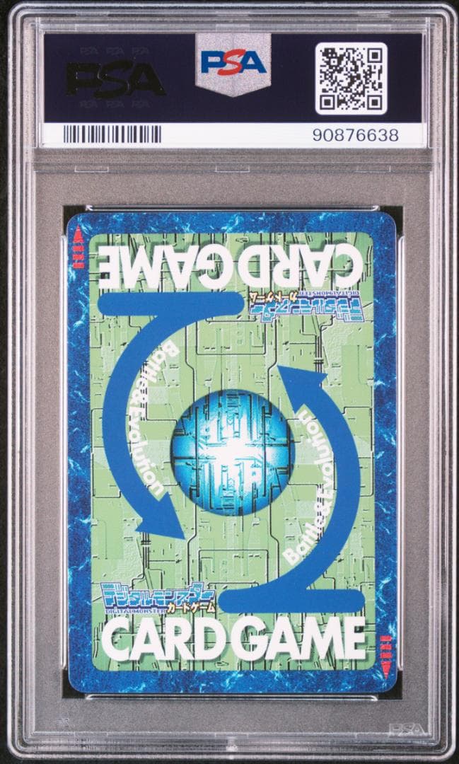 PSA10 デジモンカード シスタモン ブラン Re-3 シルバーエッチング