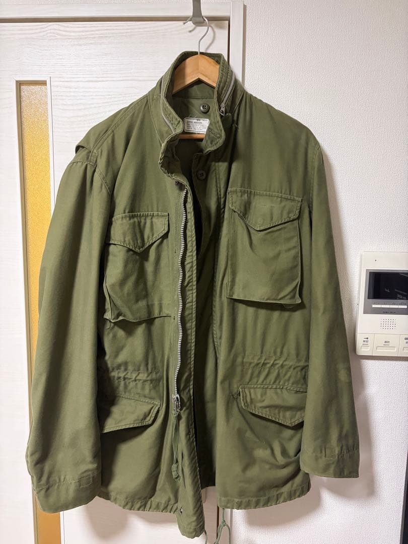 M65 エポレットなし　アルミジップ