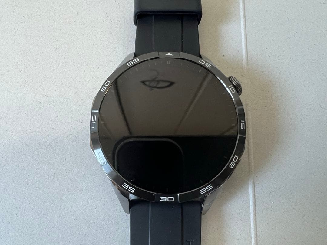 【最終値下げ】Huawei Watch GT 4 ブラック　ゴルフナビ