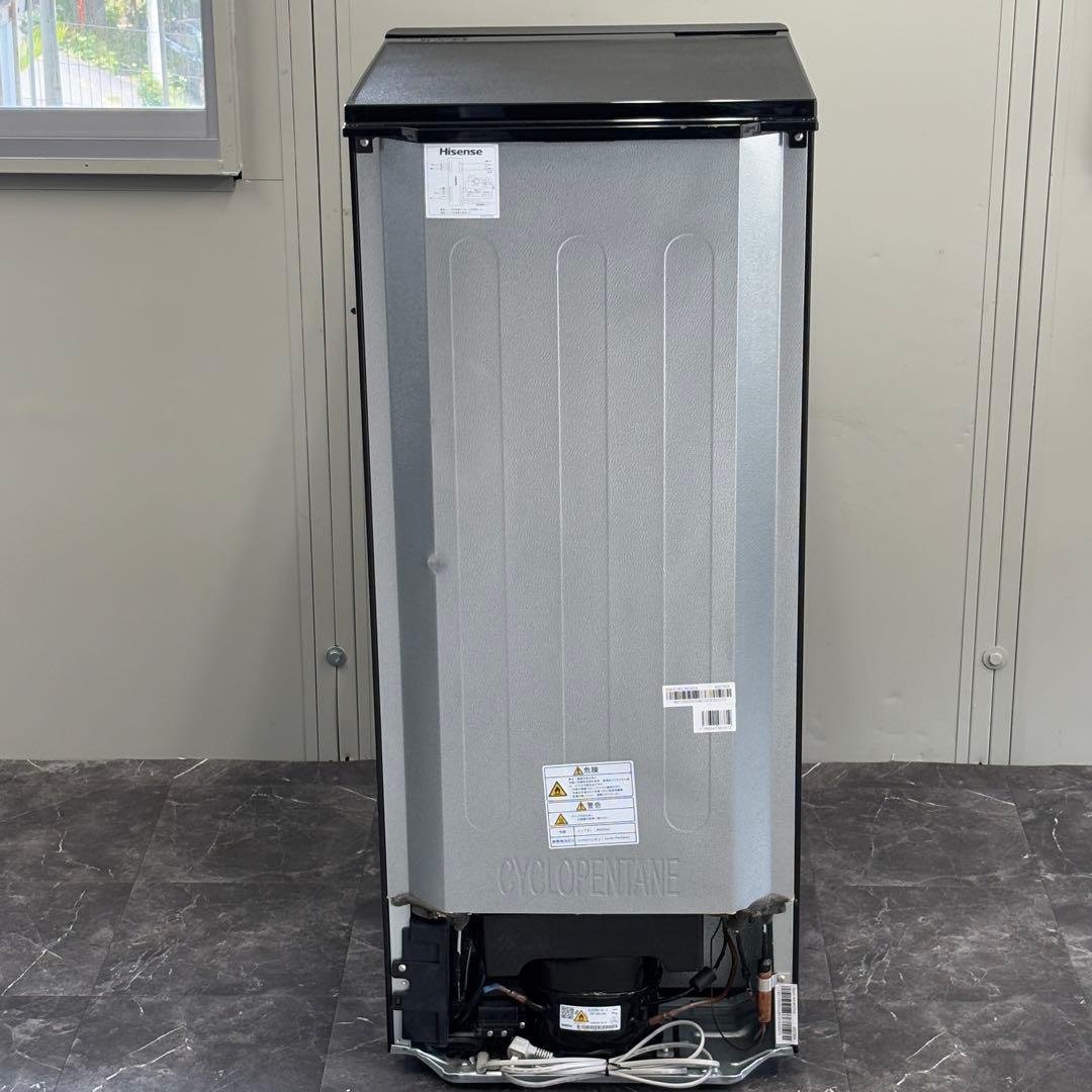関東送料無料!設置対応 21年製 激安 Hisence 2ドア 冷蔵庫 動作良好