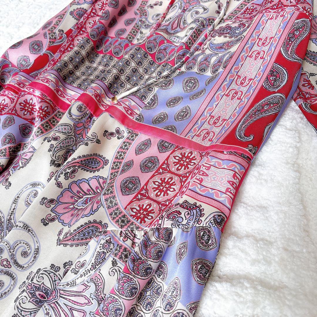 未使用級✨23ss即完売　グレースコンチネンタル ペイズリー柄ワンピース