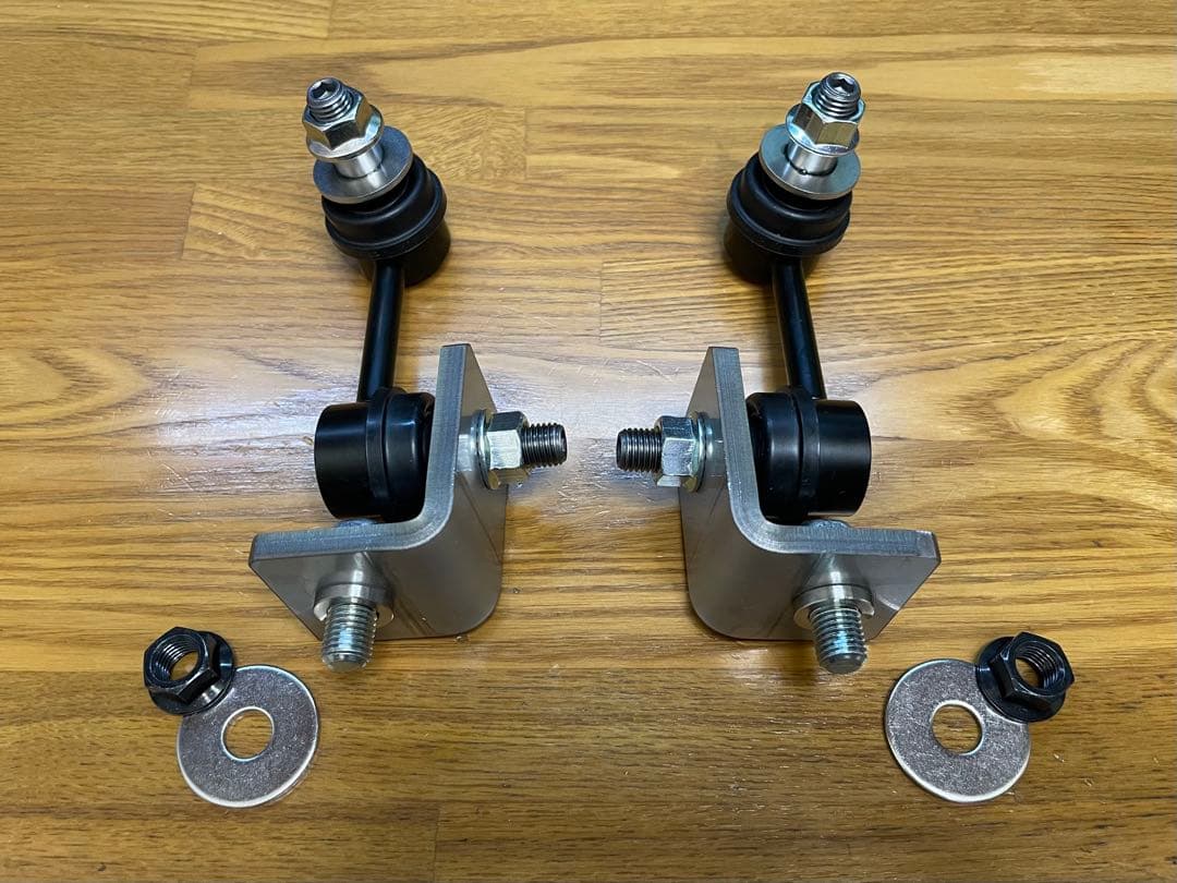 ☆ハイエース☆ショートスタビリンク☆2WD用☆1.0～1.5インチダウン用☆