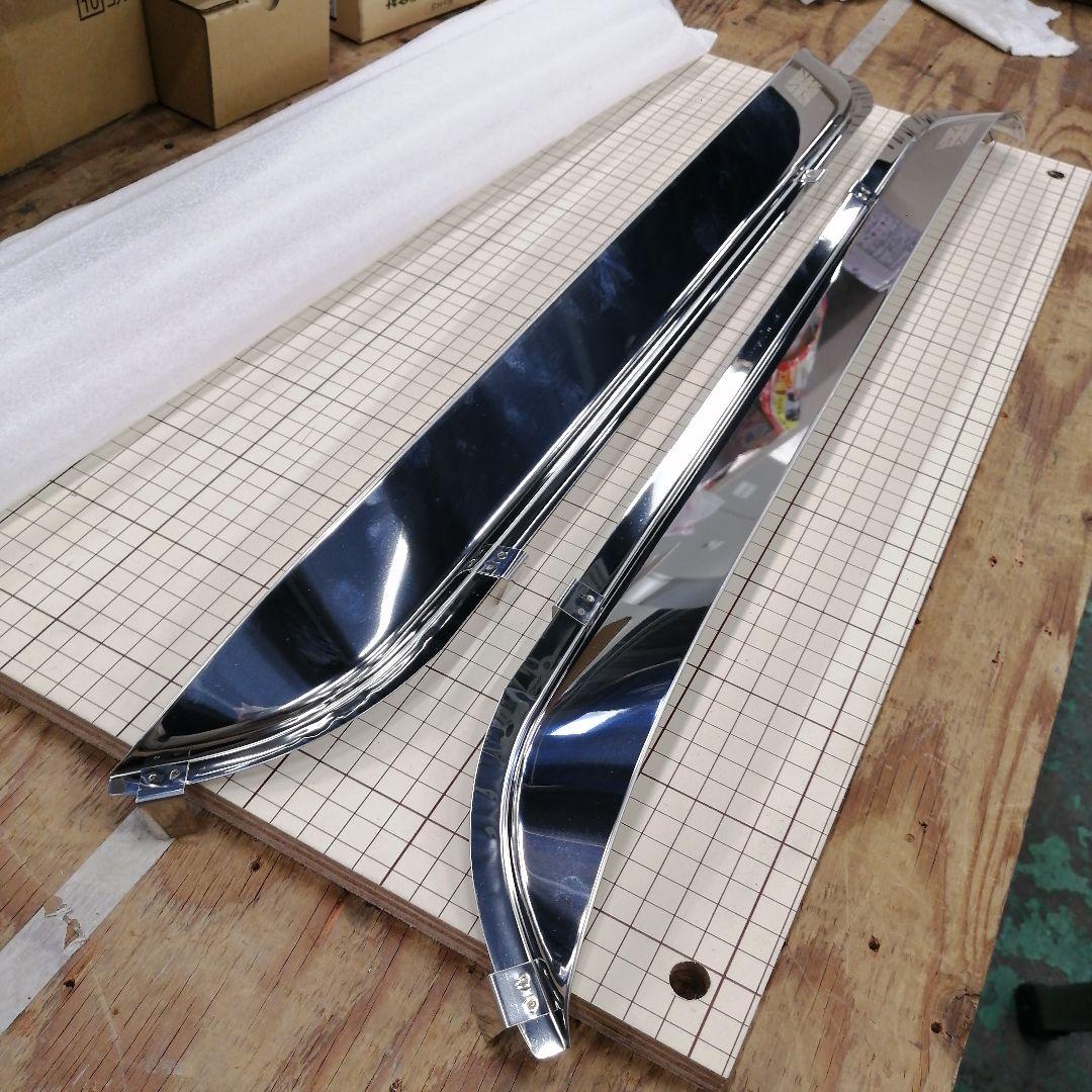 K*o様 ローバーミニ　ステンレスサイドバイザー　未使用