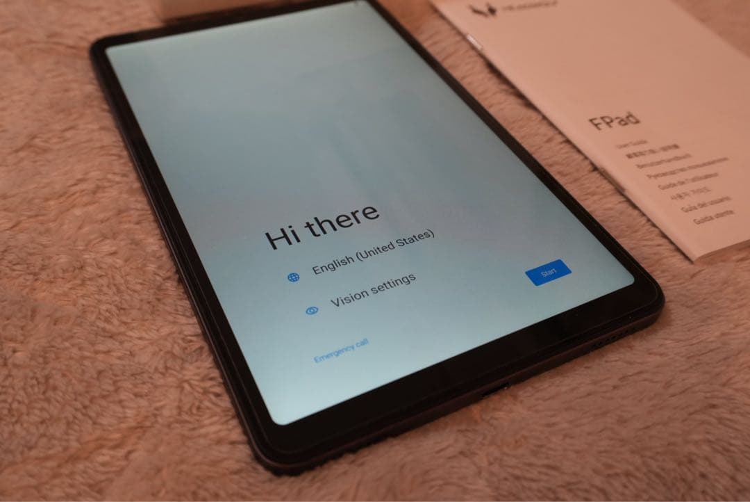 【初期化済・充電器/ケーブル/保護フィルム付】HEADWOLF FPad 3