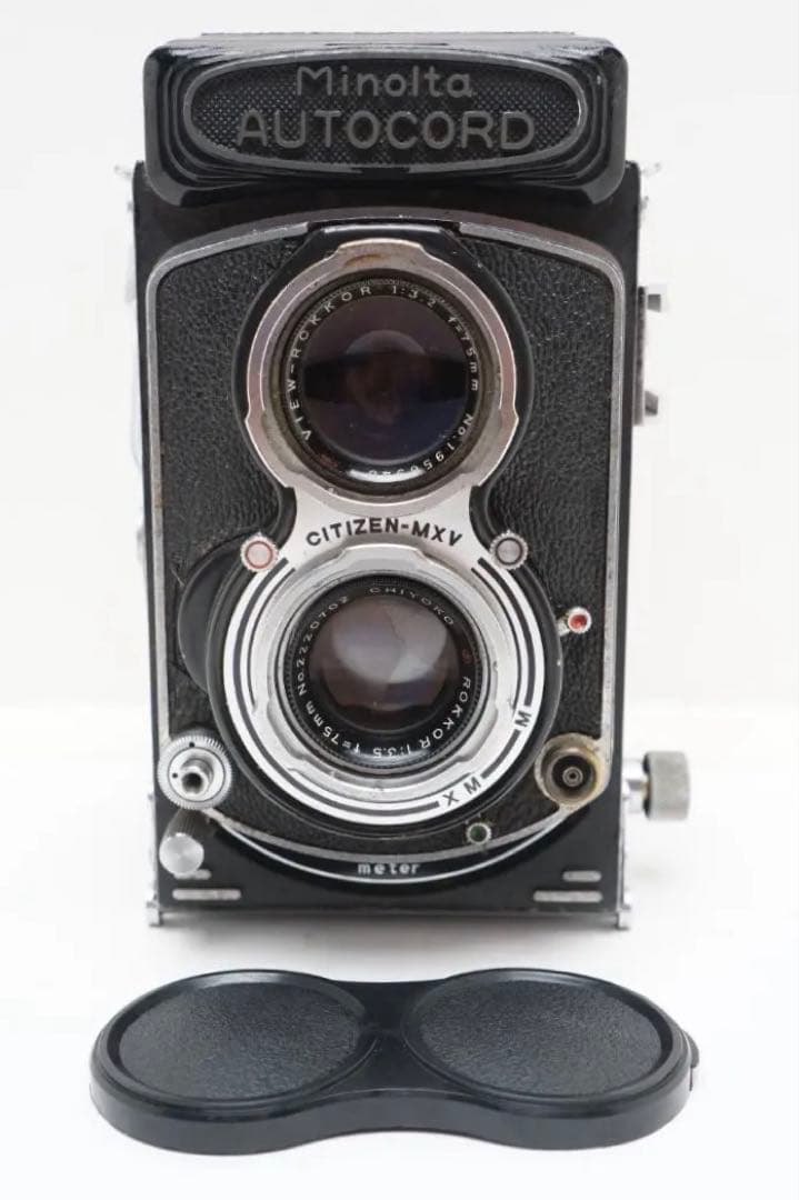 【作例あり】動作品　Minolta Autocord　二眼レフ
