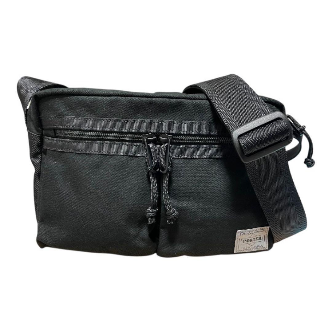 吉田カバン　ポーター スイッチ ショルダーバッグ(S) ブラック