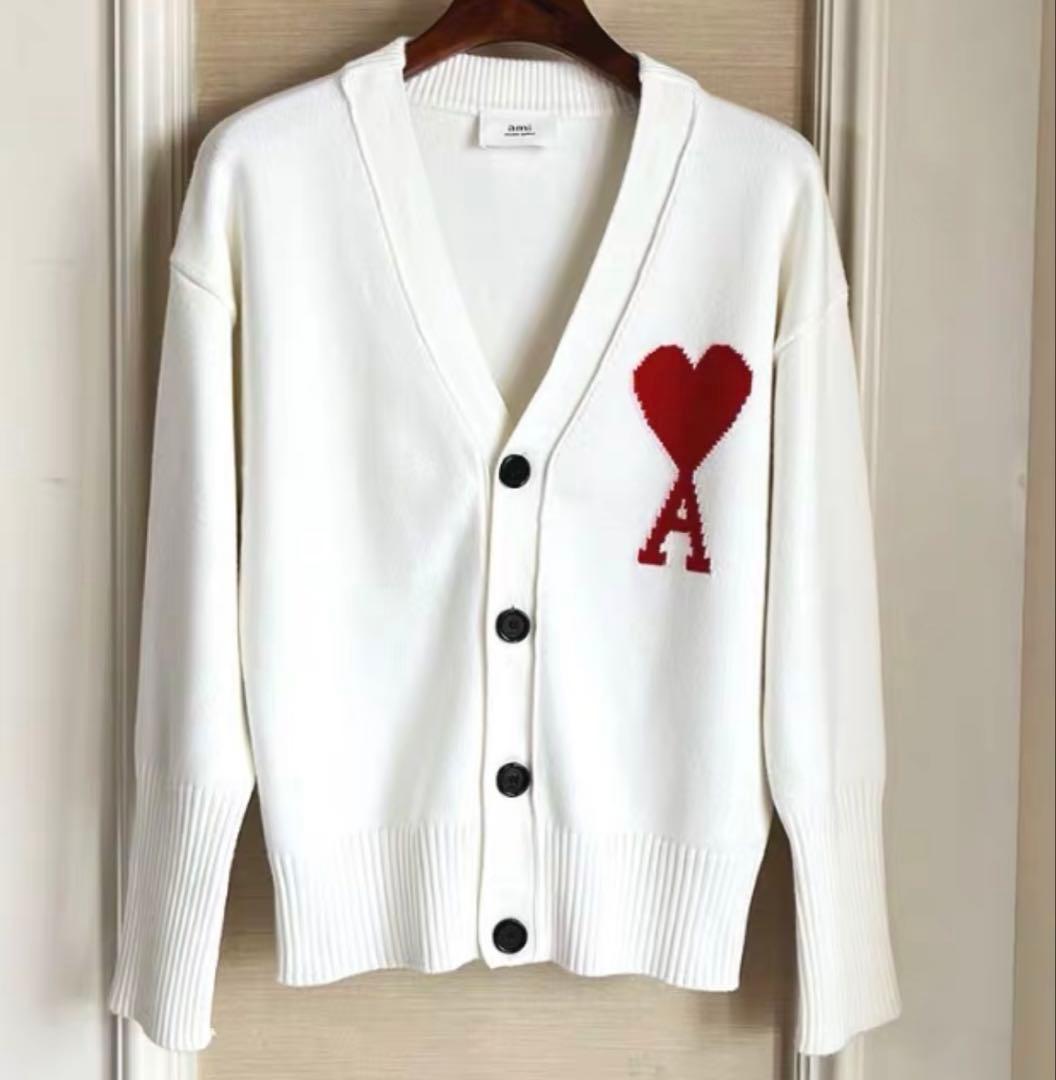 AMI PARIS 男女兼用 ニットカーディガン