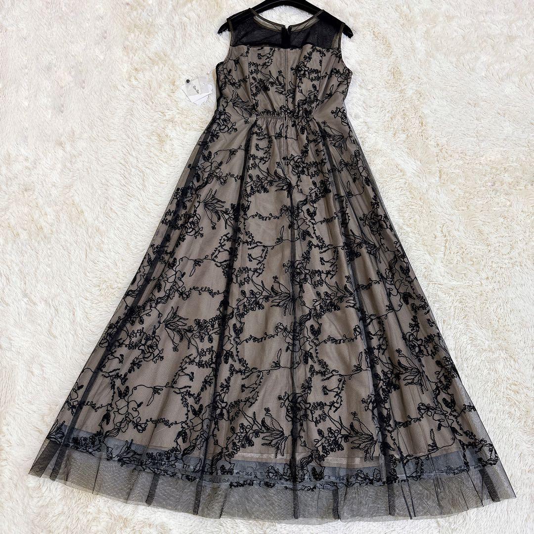 2024年モデル☆Rire Fete フラワーエンブロイダリー ケープ ドレス