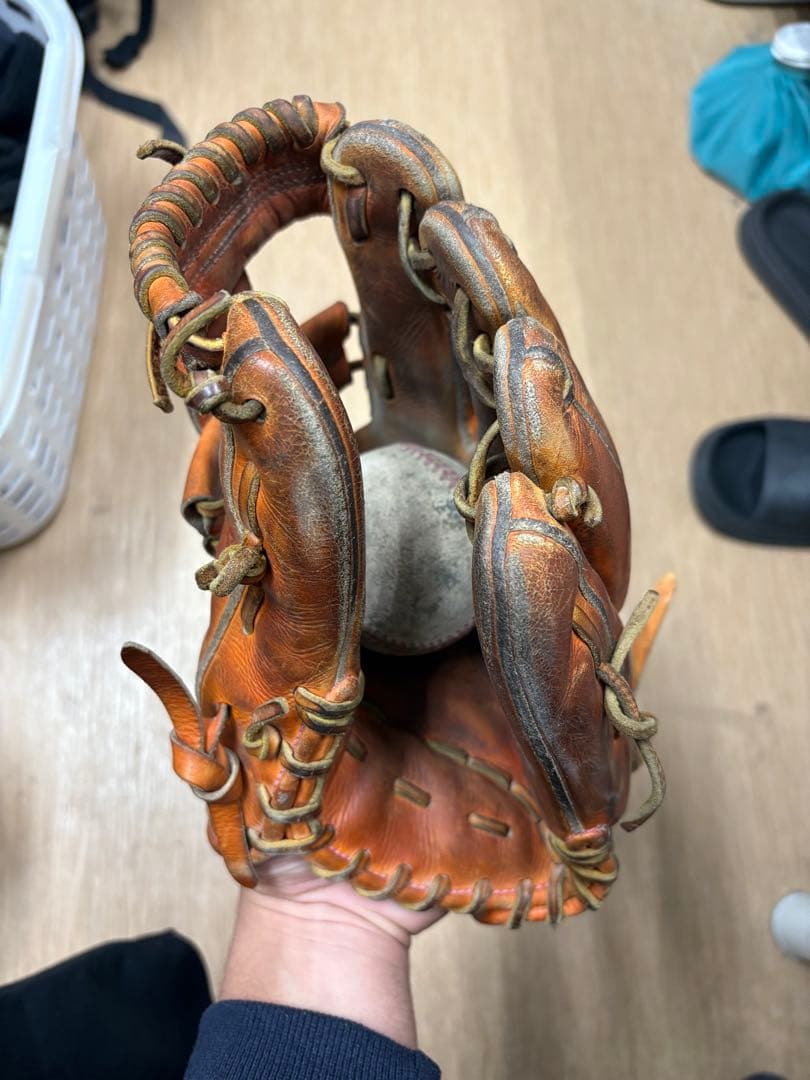 ZETT 硬式グローブ ブラウン 今宮モデル