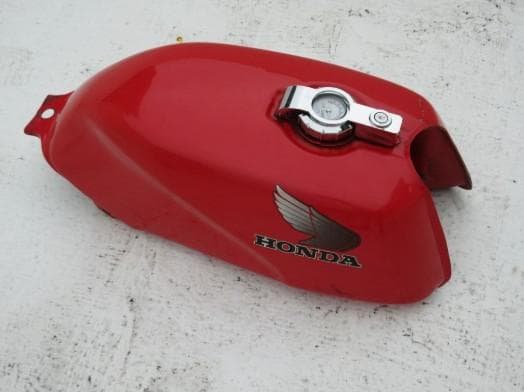 新品 CB400N CB750F CBX1000 ゲージ付 タンクキャップ 白