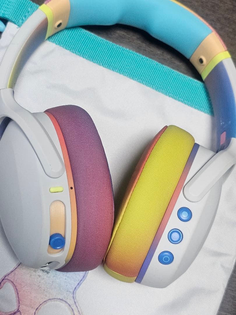 Skull Candy☆レア☆ヘッドフォン☆Crusher Evo☆限定色