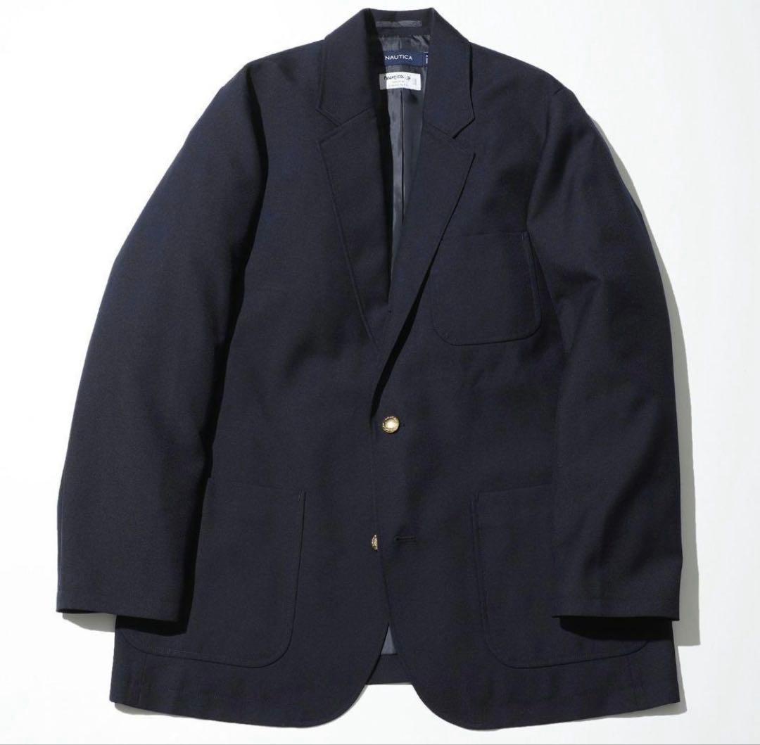 AKIO HASEGAWA NAUTICAノーティカ テーラードジャケット紺ブレ