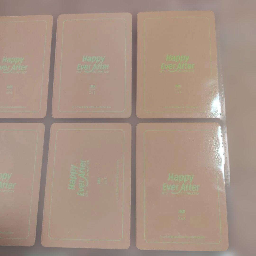 BTS ジミン Happy Ever After ハピエバ ミニフォト コンプ