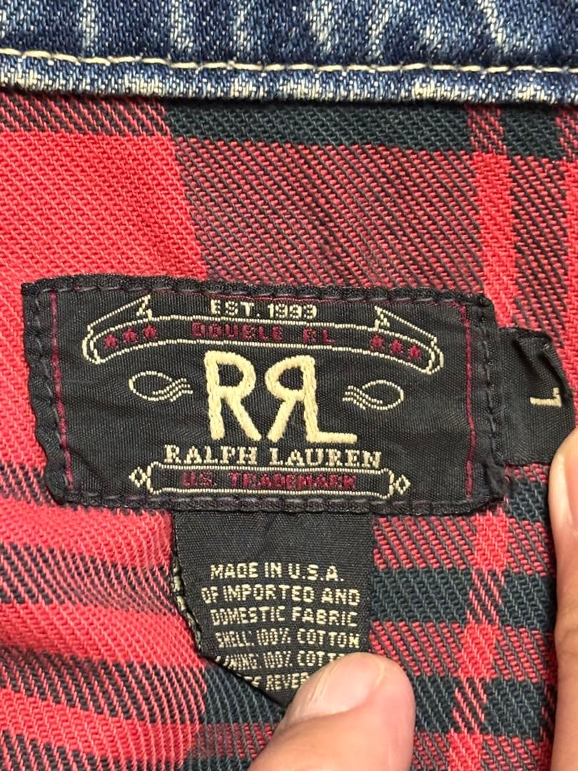 90s USA製ダブルアールエルRRL Gジャン　三つ星タグ　Lサイズ