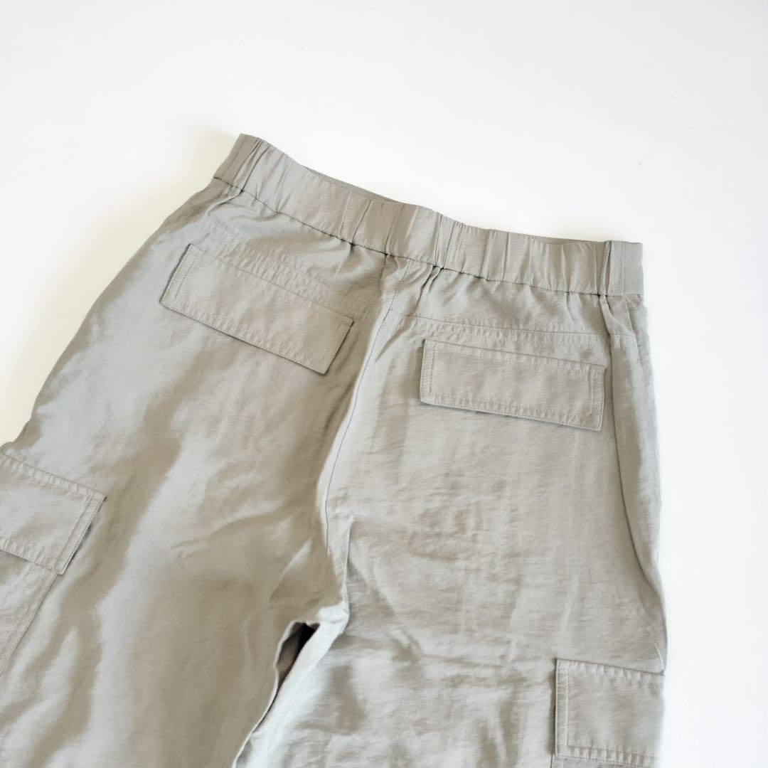 theoryluxe　セオリーリュクス　ウォッシャブル　美脚パンツ　カーキ