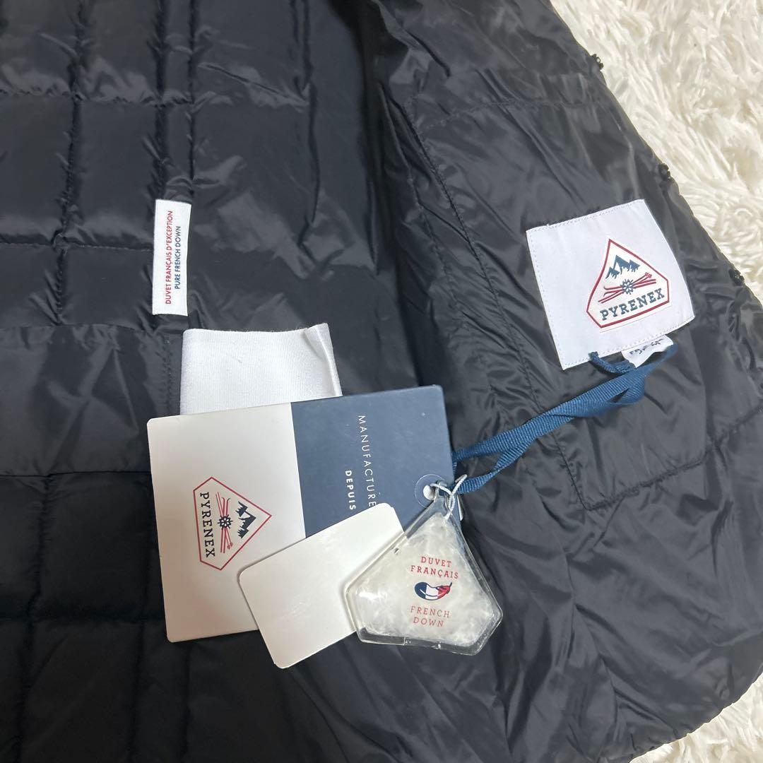 【新品未使用】PYRENEX ダウンベスト インナーダウン / M ブラック