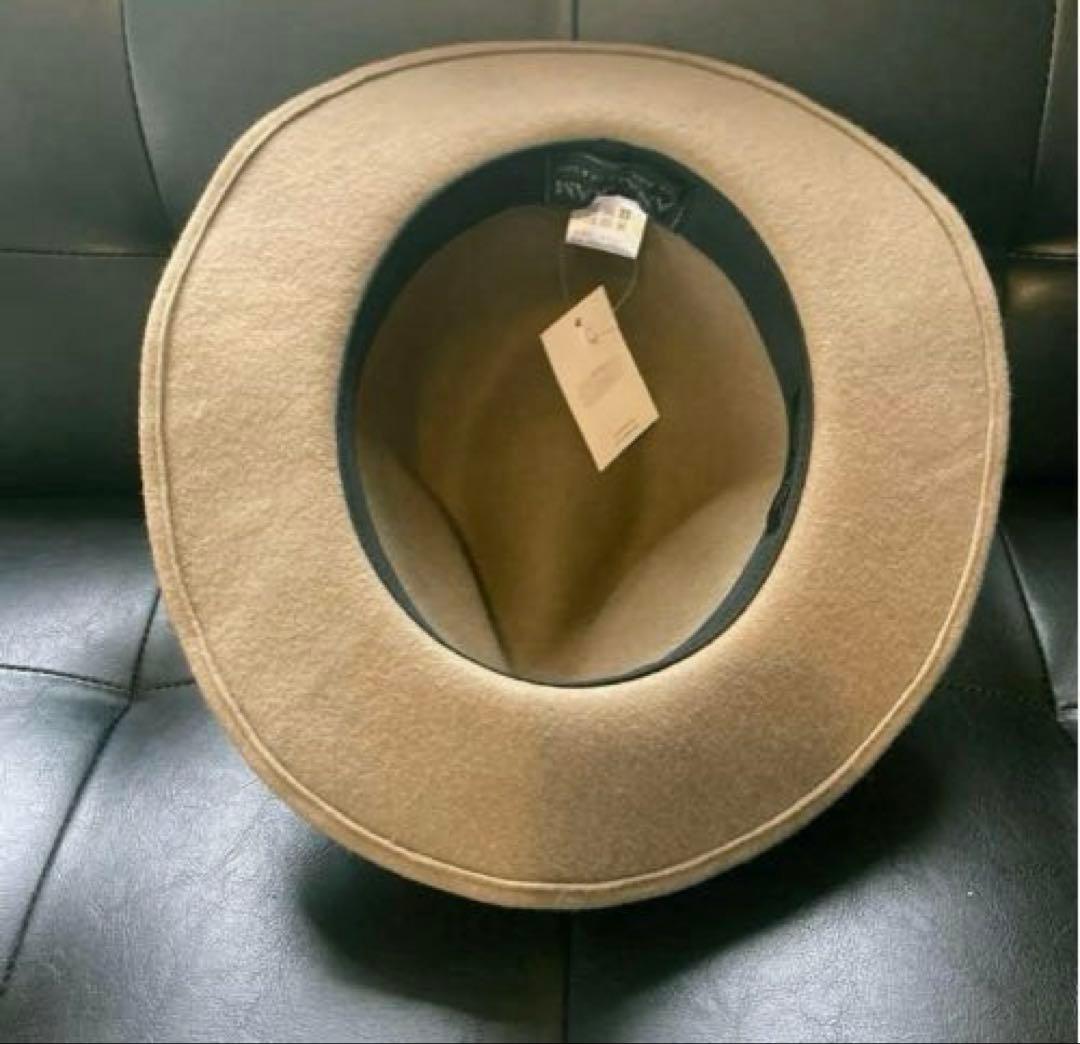 アナグラム 日本製 つば広 中折れフェルトハット ワイヤー入り　62㎝　大きい