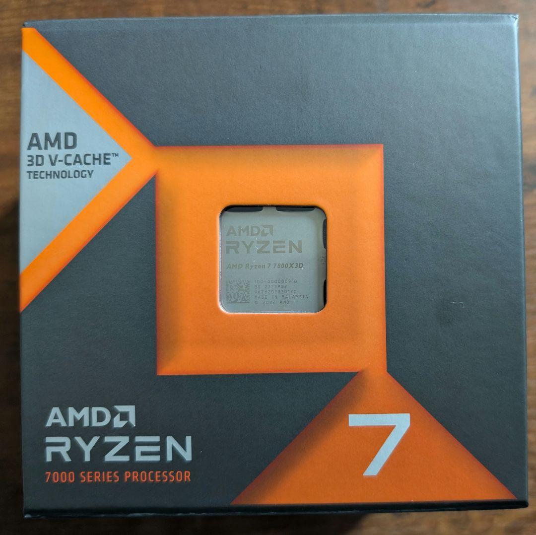 CPU AMD Ryzen 7 7800X3D