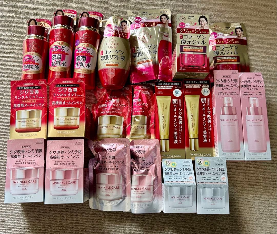 ⭐︎新品未使用⭐︎コーセー　グレースワン　リンクルケア　21点セット