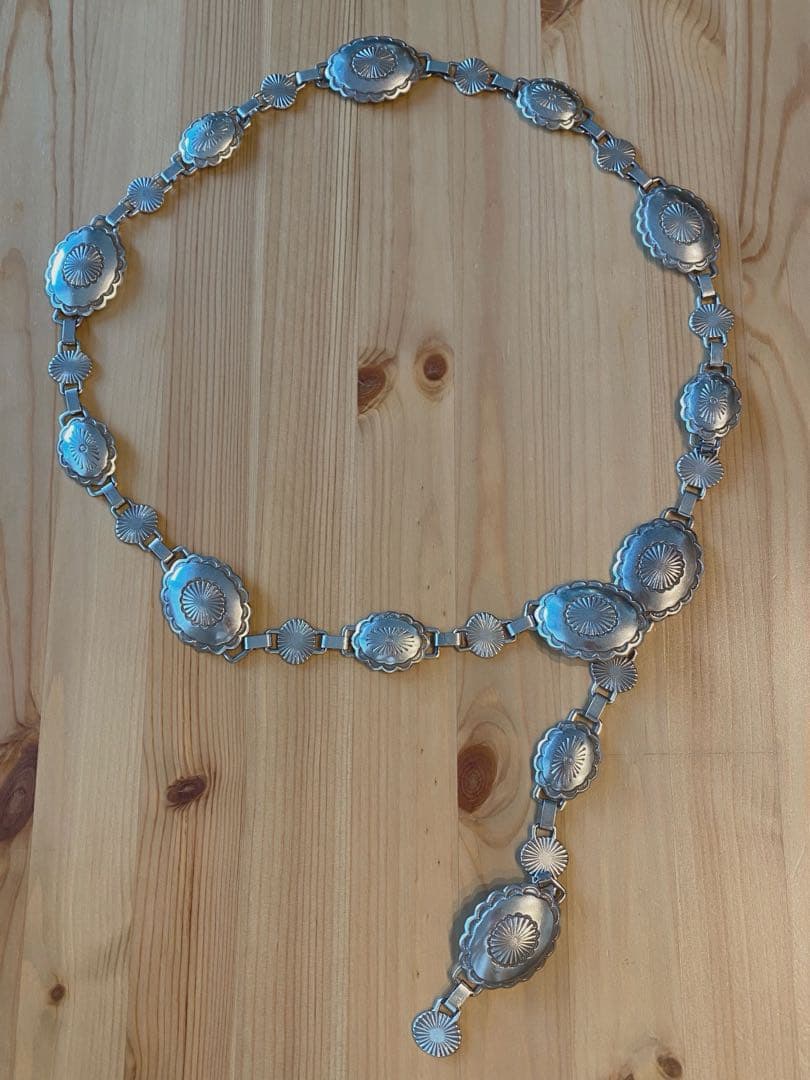 ✴︎お値下げ✴︎★希少品です！★ローレンラルフローレン・シルバー・コンチョベルト