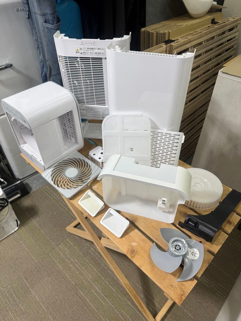 【美品】アイリスオーヤマ サーキュレーター 衣類乾燥除湿機 IJD-I50-WH