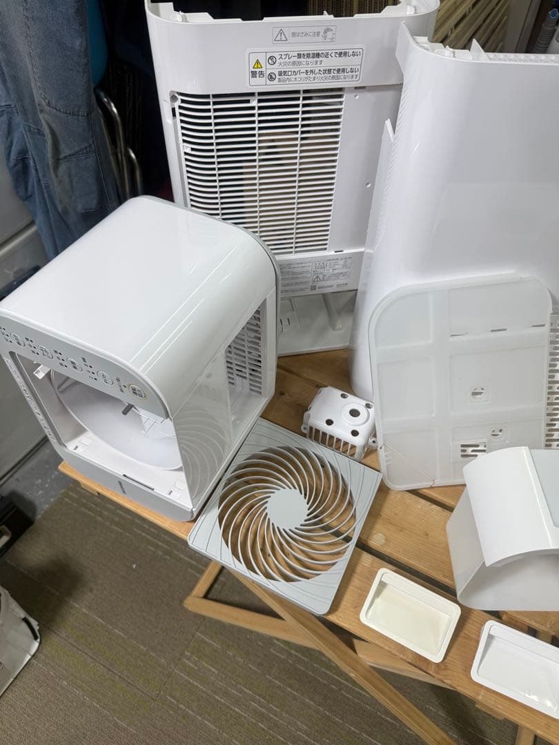 【美品】アイリスオーヤマ サーキュレーター 衣類乾燥除湿機 IJD-I50-WH