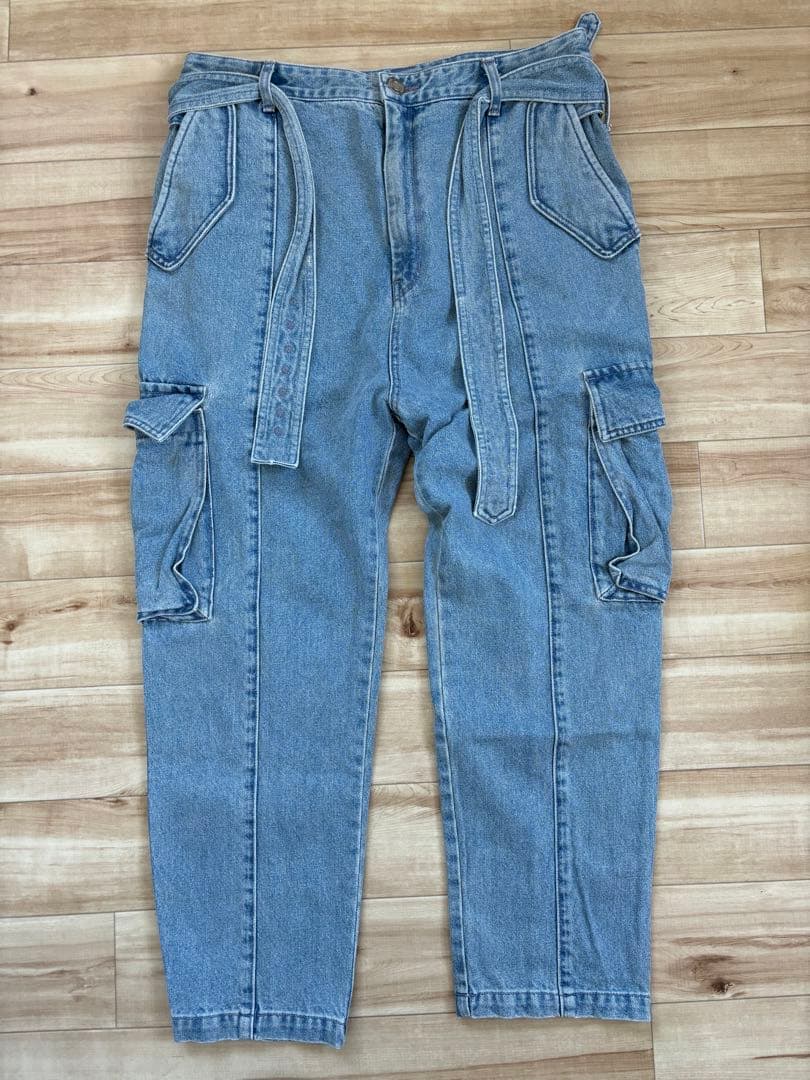 juun.j デニム　カーゴパンツ