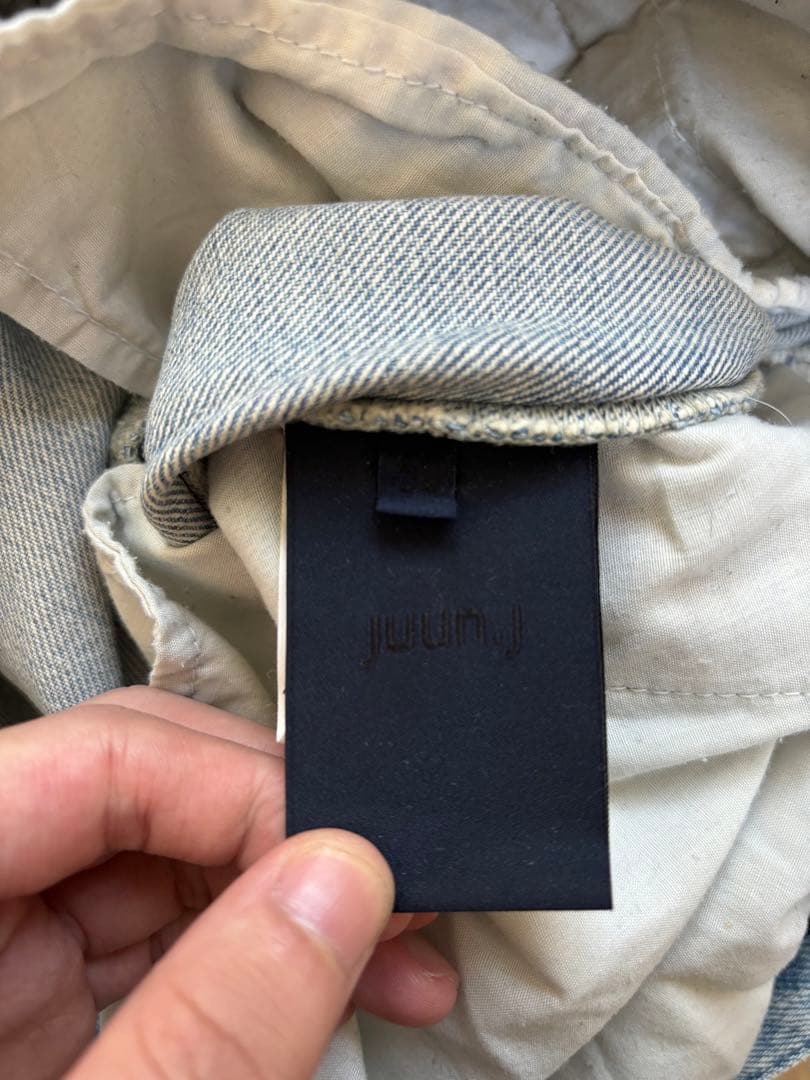 juun.j デニム　カーゴパンツ