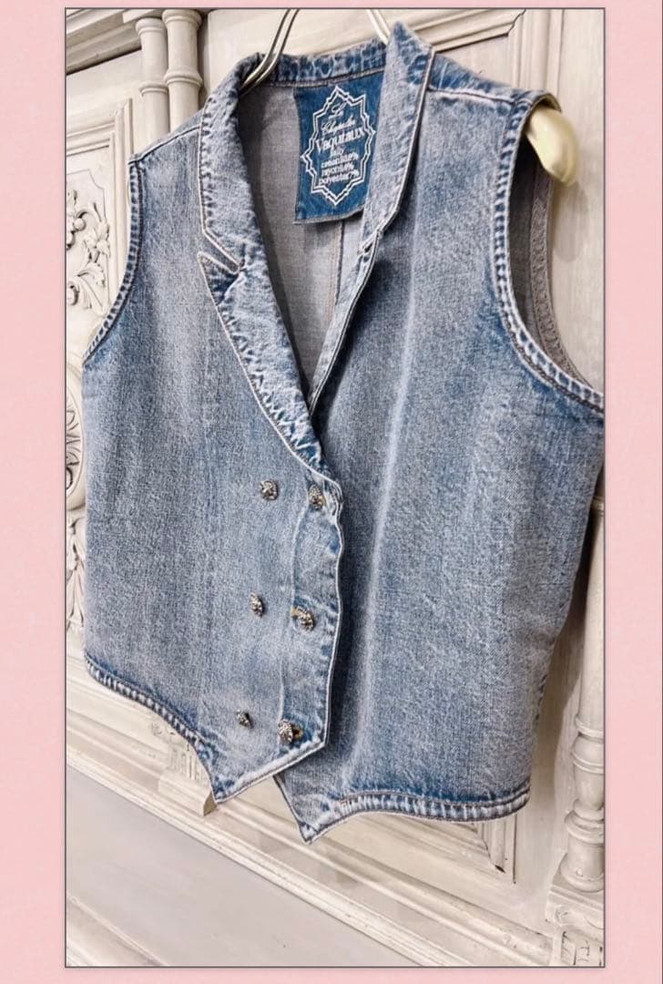 ヴァクトーヴォヤージュ J Boy デニムタキシードベスト