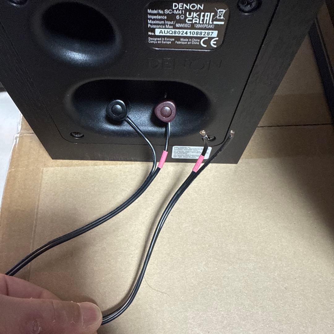 R*K様 DENON SC-M41 スピーカー