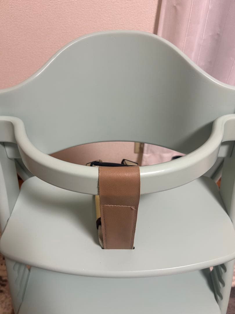 大和屋 アッフルチェア グリーン ベビーチェア YAMATOYA