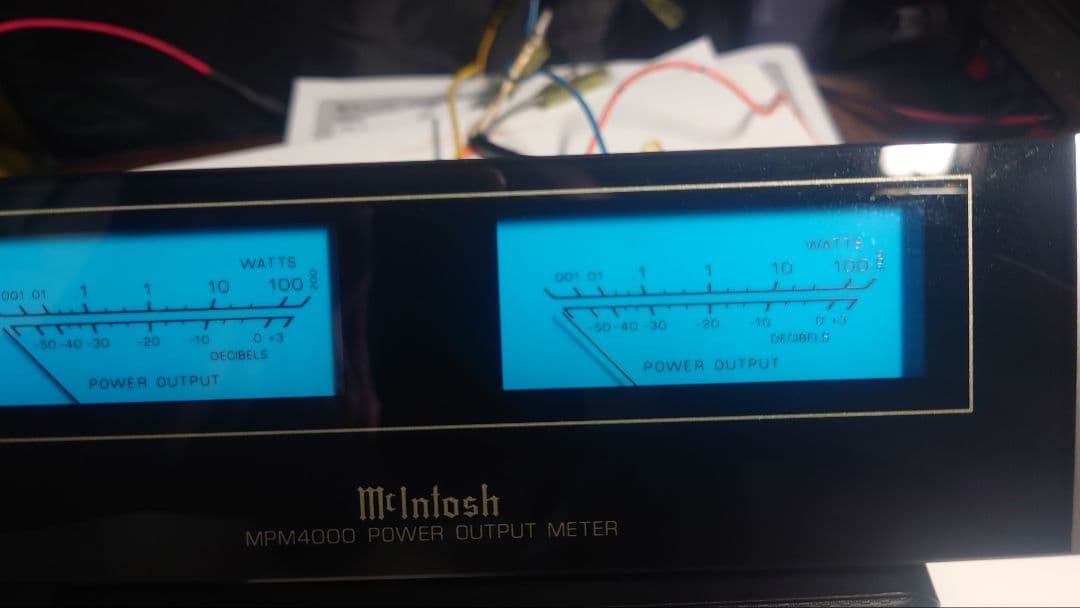McIntosh MPM4000 パワーアウトプットメーター