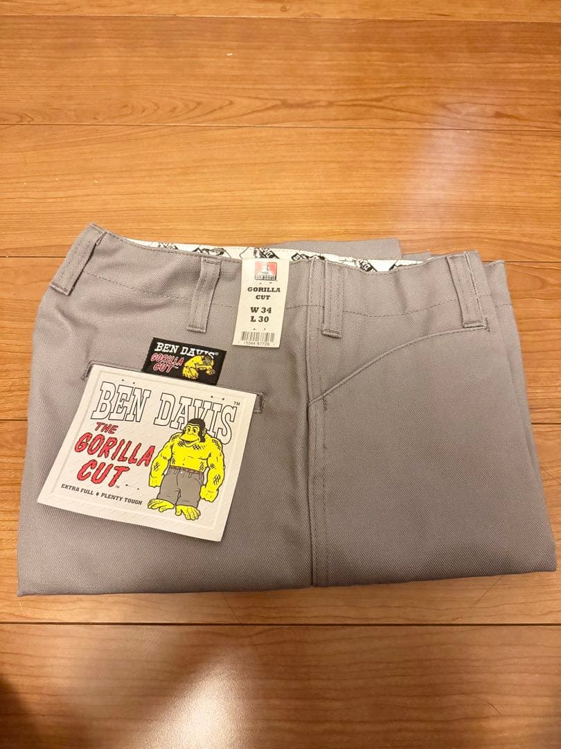 ※2月3日限定値下げ※新品　BEN DAVIS ゴリラカット W34×L30