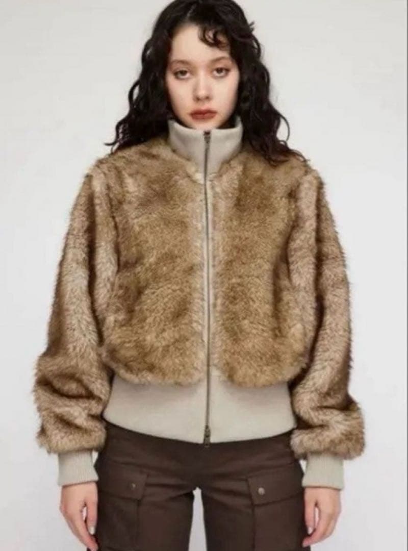 LAGUA GEM COMPACT FAUX ファーブルゾン ファーコート