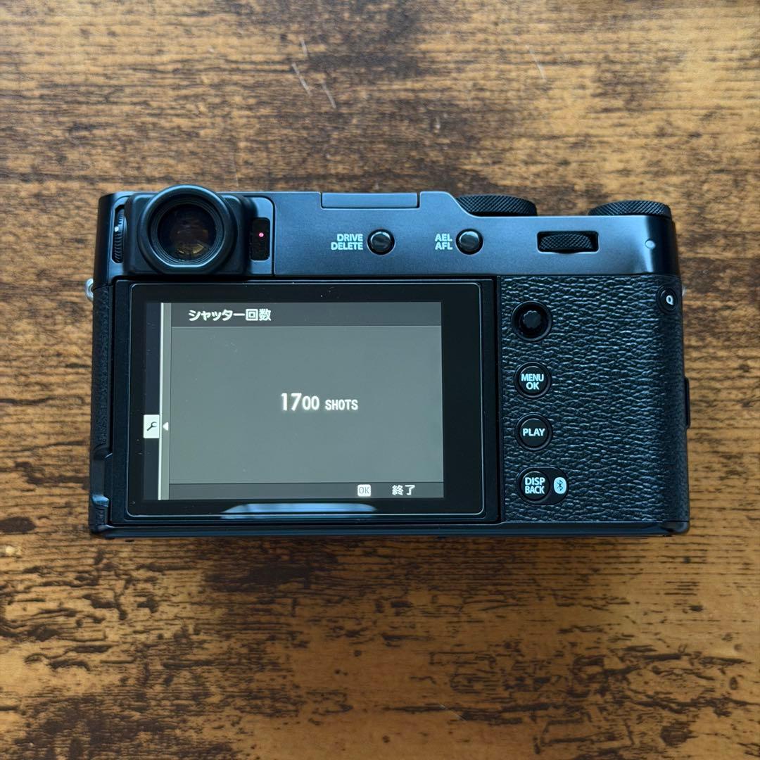 FUJIFILM X100Ⅵ black 日英二言語モデル