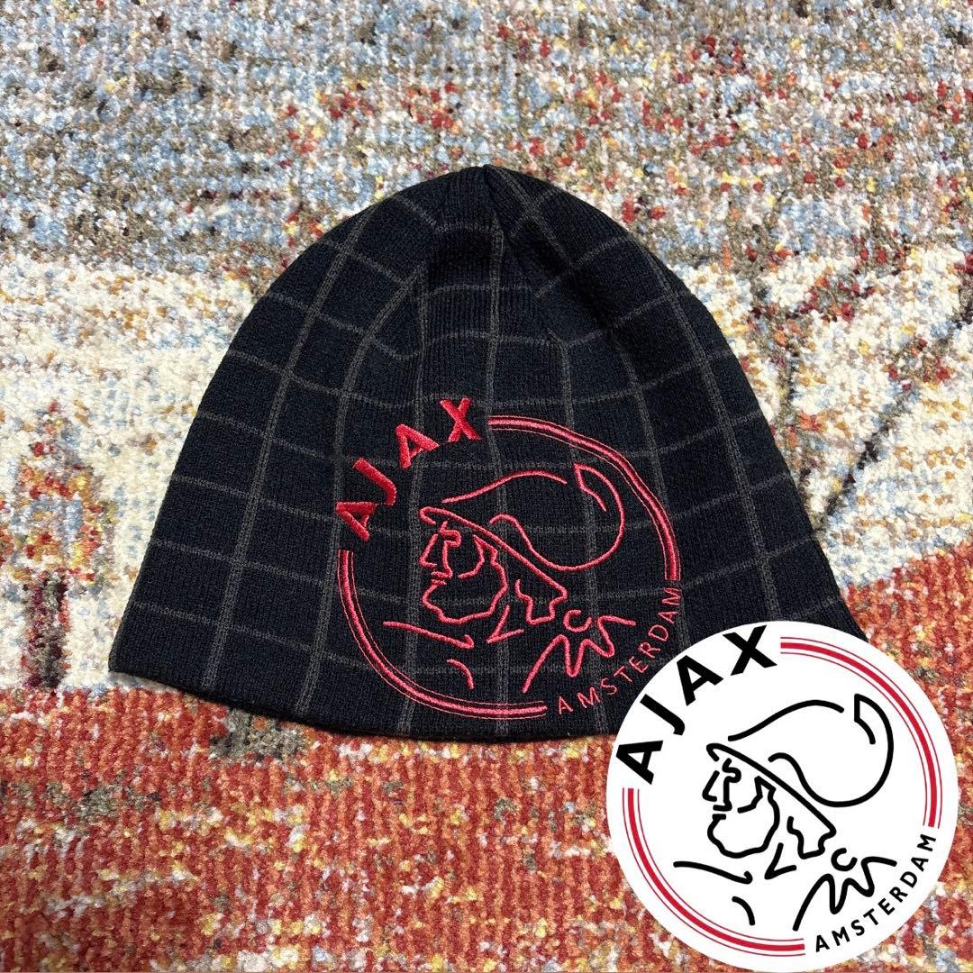 【激レア】00s　アヤックス　ビーニー　バケットハット　サッカー　y2k 90s
