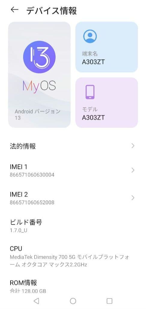 1/31 20時まで限定価格 ZTE A303ZT あんしんファミリースマホ