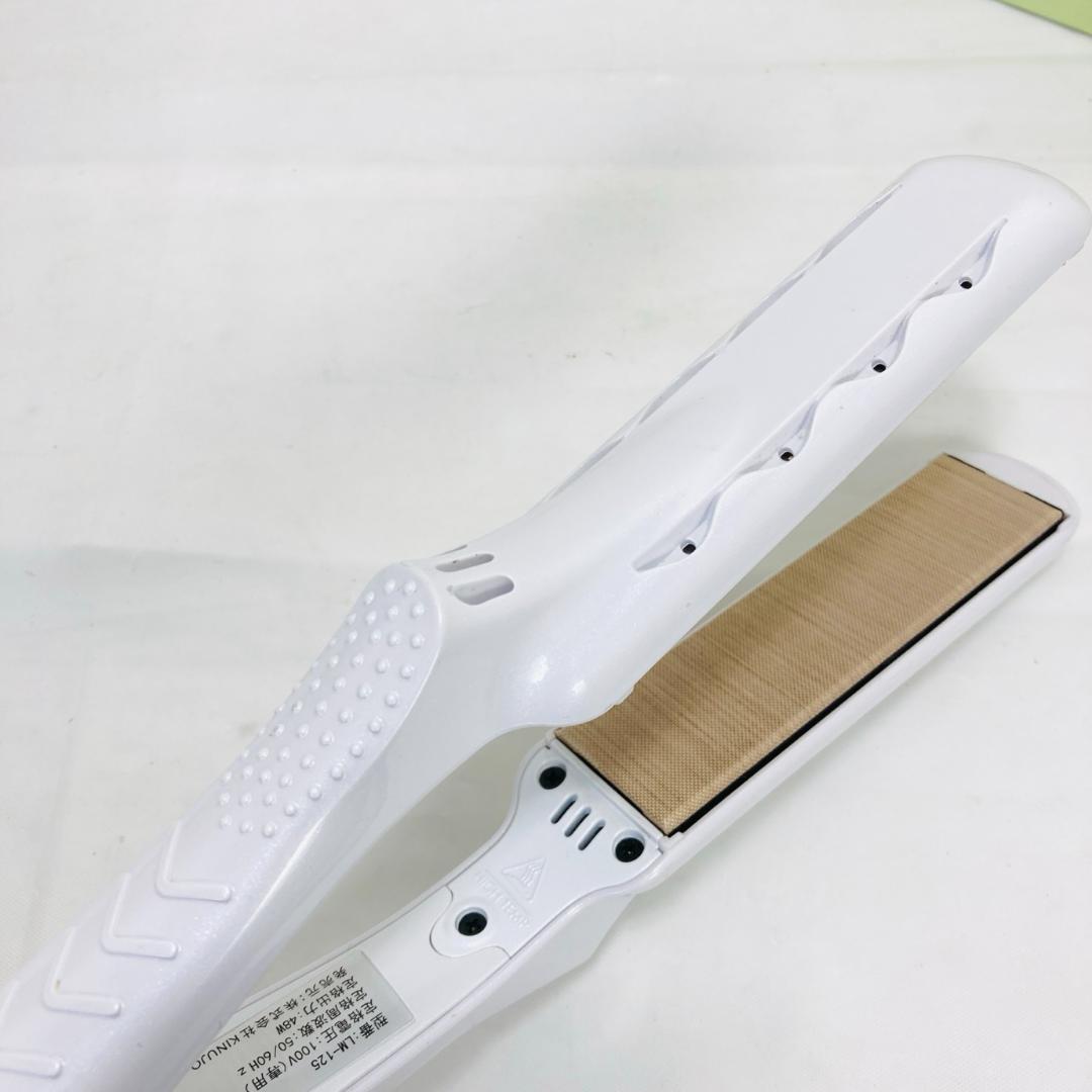 KINUJO LM-125 ストレート ヘアアイロン 絹女 動作品