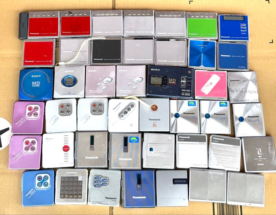 MDプレーヤー ジャンク品 42台 まとめセット