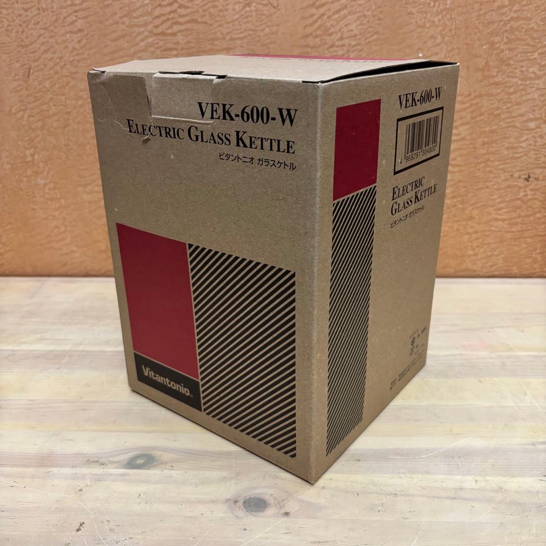 ☆新品未使用品☆【Vitantonio】ビタントニオ ガラスケトル 電気ケトル