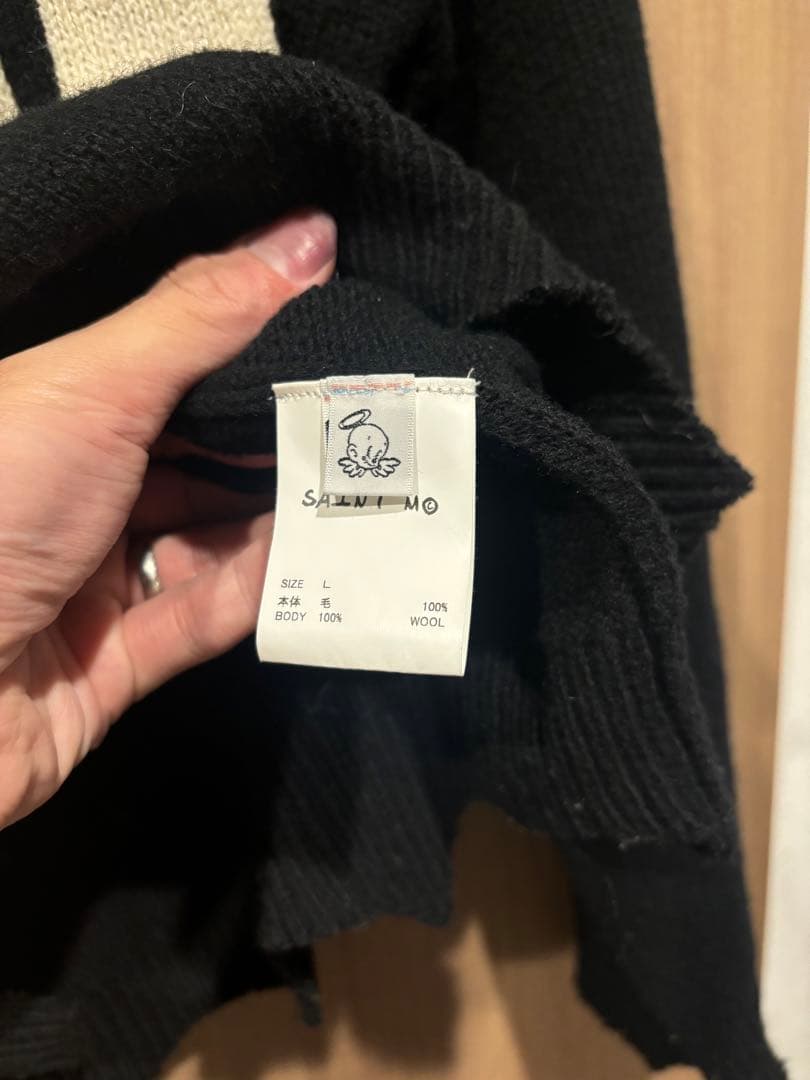 SAINTMICHAEL/セントマイケル/KLF CREW NEECK KNIT