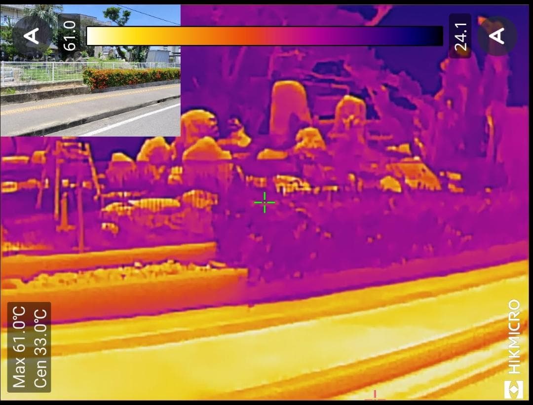 AHIKMICRO Mini2 V2 サーモグラフィー サーマルカメラ、スマホ用