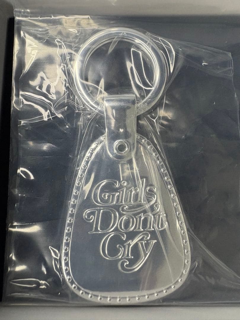 小物 Girls Don't Cry Key Ring Silver925