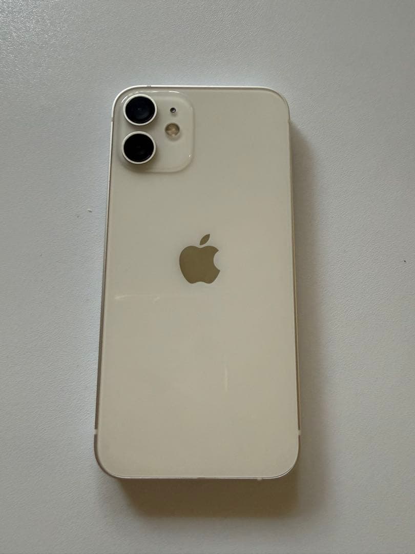 iPhone 12 mini ホワイト SIMフリー カメラ不具合あり