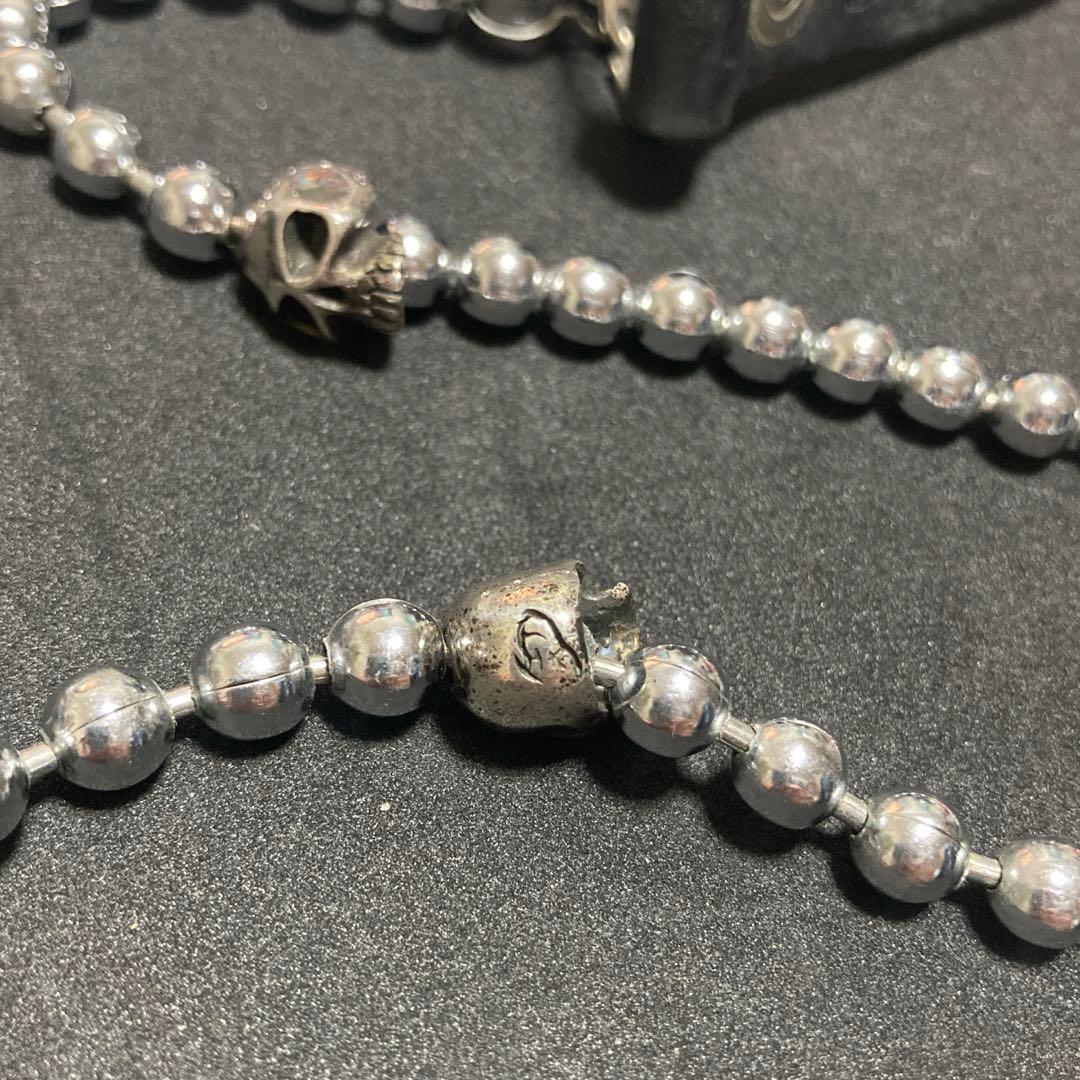 DEAL DESIGN ディールデザイン ボールウォレットチェーン スカル